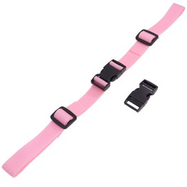 Bettli Backpack Chest Strap,Adjustable Chest Strap Backpack Pack Straps Webbing Backpack Sternum Strap Harness Chest Belt with Quick Release Buckle for Kids Hiking and Jogging (Pink)