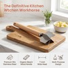 AOYYUBK Meat Chopper Stainless Steel, 6-Blade Ground Beef Masher with
