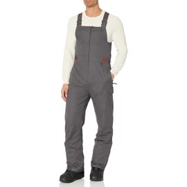 Arctix Men's Avalanche Athletic Fit Insulated Bib Overalls, Charcoal, Large/30" Inseam