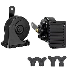 BANHAO Car Horn for Hyundai/Kia 12V 130dB Auto Horns Tucson Elantra Santa Fe Kona K4/Forte Sportage Telluride K5 Dual-Tone Electric Snail Horn Waterproof with Cover