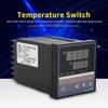 Digital Thermostat, 220V Digital Temperature Controller Digital PID 0-400 REX-C700