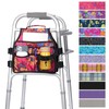 supregear Side Walker Bag, Walker Accessories Bag w/Cup Holder, Folding