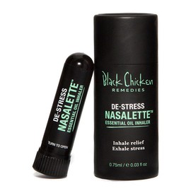 Black Chicken Remedies Nasalette Essential Oil Inhaler - De-Stress, 0.5ml