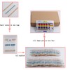 DIYmalls 1460pcs/set 1/4W Metal Film Resistor Assortment Kit 1% Precision