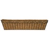 Deer Park Ironworks WB118 Lg. Imperial Deck Rail Planter w/Coco