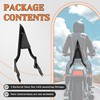 HECASA Detachable Backrest Sissy Bar Compatible with 2009-2024 Harley Touring