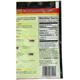 Durkee Beef Stroganoff, 1.2500-Ounce (Pack of 8)