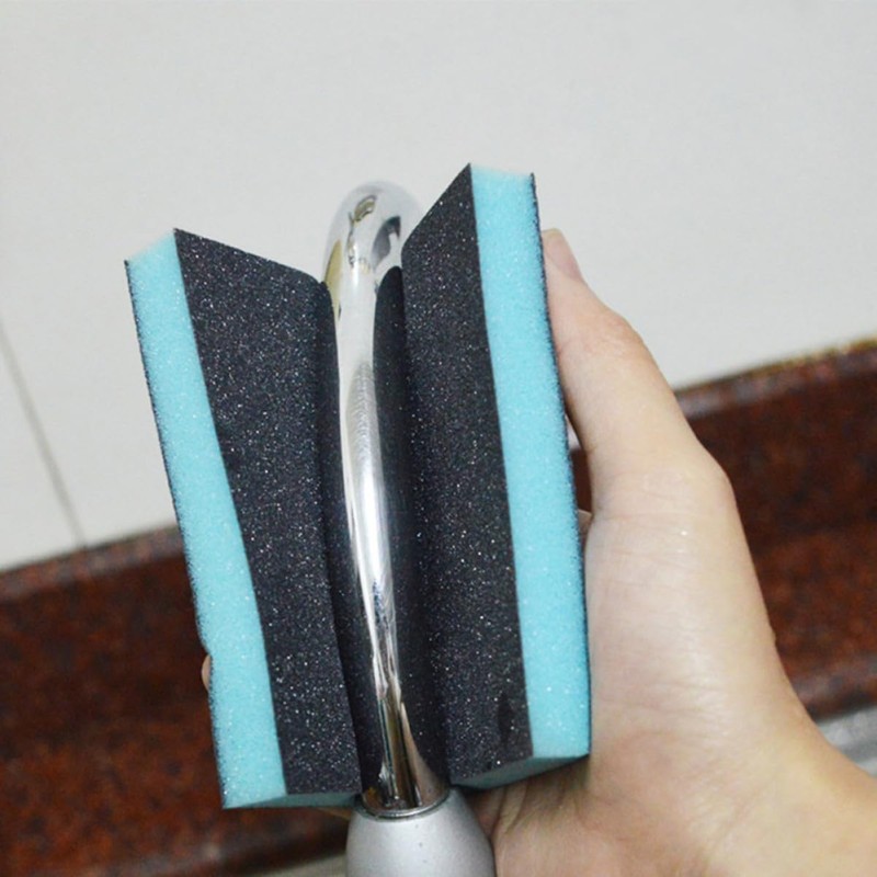 KOMBIUDA 4pcs Emery Sponge Wipe Brushes Durable Cleaning Sponges for