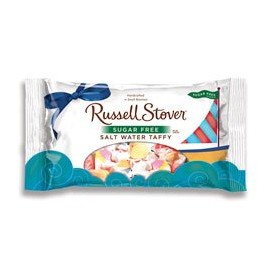 Russell Stover Sugar Free Salt Water Taffy, 10 Ounce