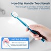 Oralphi Extra Soft Toothbrush for Sensitive Gums, Wide Head Soft