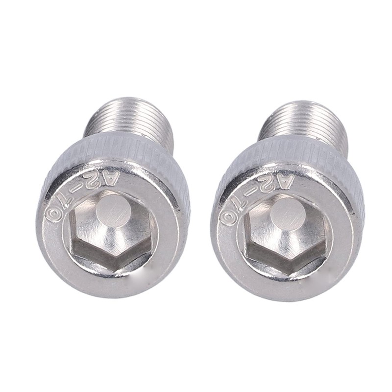 4-Piece Screws Set, Allen Screws with Hexagon Socket, A2 Stainless