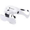 TOOLCRAFT 2469761 Magnifying Glasses with LED Lighting Magnification Factor: 3.5
