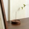TIANTHH Incense Stick Holder Ash Free Wood Compact Portable Incense