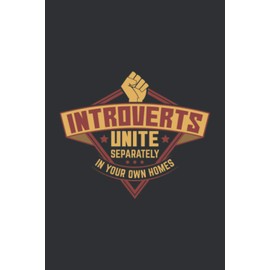 Introverts Unite Separately In Your Own Homes (Daily Fitness Journal): Touching Gift For Best Friend, Gift For Friend Wedding