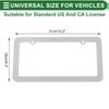 RATCHROLL License Plate Frame Stainless Steel Car License Plate Frame
