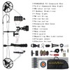 PANDARUS Archery Ready to Hunt Lightweight Compound Bow Set for