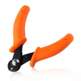 LEONTOOL Memory Wire Cutter, Memory Wire Nipper, Hard Wire Cutter, Wire Cutter, Small Wire Cut, Memory Wire Nipper, Dedicated Hard Wire Nipper, Total Length 3.3 inches (85 mm), Wire Diameter 0.02