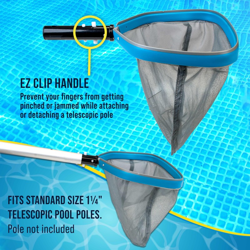 U.S. Pool Supply Heavy-Duty 11" Swimming Pool, Spa Leaf Skimmer
