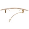 France Luxe Small Luxury Rectangle Barrette - Alba