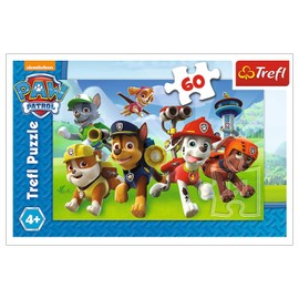 Trefl 60 el. - Psi Patrol, Gotowi do akcji [PUZZLE]