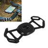 Bike Phone Holder Silicone Shockproof Black Bike Phone Bracket Mount