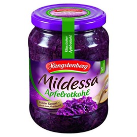 Traditional Hengstenberg Red Cabbage with Apple (Apfelrotkohl) 650 g/25.4 oz.
