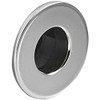 Greenspring Chrome Basin Sink Trim Overflow Cover Brass Insert In