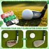 Fanfanwin 9 Pcs Golf Towel Bulk 24 x 16 Inches