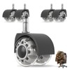 Simple Trending Office Chair Caster Wheels (Set of 5), Heavy-Duty