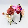 DANRENPANG Fashion Personality Boho Flower Crowns Headband For Women Faux