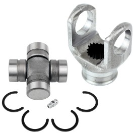 Caltric Front Drive Shaft Yoke U-Joint for Kawasaki Mule 2510 KAF950A Diesel 2002