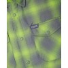 DIXXON Flannel "The Slice" Men's LARGE Snap Button Plaid Horror