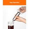 Brigii Meat Injector Syringe, 2oz Turkey Injector Seasoning, 304-Stainless Steel