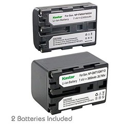 Kastar Battery for Sony NP-FM50 NP-FM70 NP-FM90 NP-FM55H NP-QM51 NP-QM71 NP-QM71D NP-QM91 NP-QM91D and Sony CCD-TRV106 CCD-TRV108 CCD-TRV116 CCD-TRV118 CCD-TRV126 CCD-TRV128 CCD-TRV138 CCD-TRV150