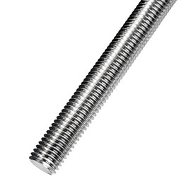 Beduan 304 Stainless Steel Long Threaded Screw, M10-1.5 Thread Pitch, Fully Threaded Rod, Right Hand Threads, 250 mm Length (Pack of 1)