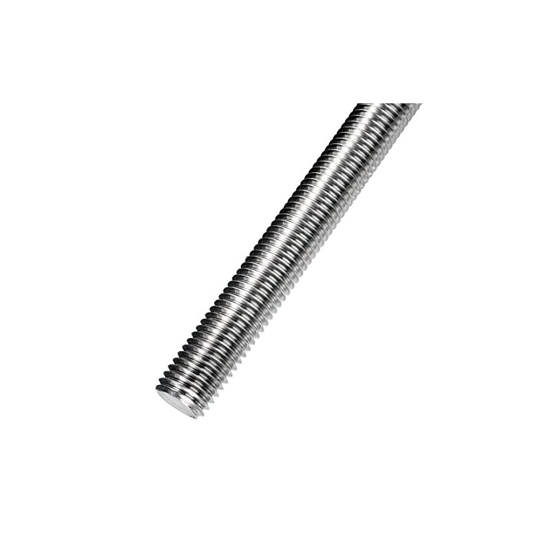 Beduan 304 Stainless Steel Long Threaded Screw, M10-1.5 Thread Pitch,