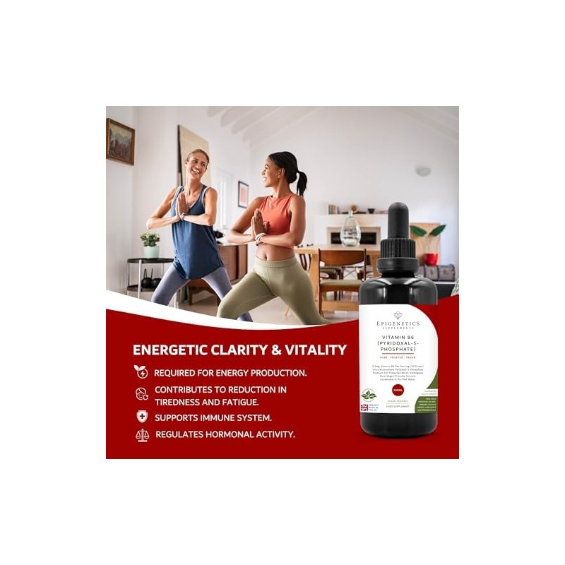 Vitamin B6 Vitamins | P5P Supplement 100ml Liquid Drops |