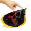 Turntable Platter Mat 12 Inches Record Mat Felt Skull Pattern