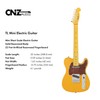 CNZ Audio TL Mini Electric Guitar - Surf Green Finish,