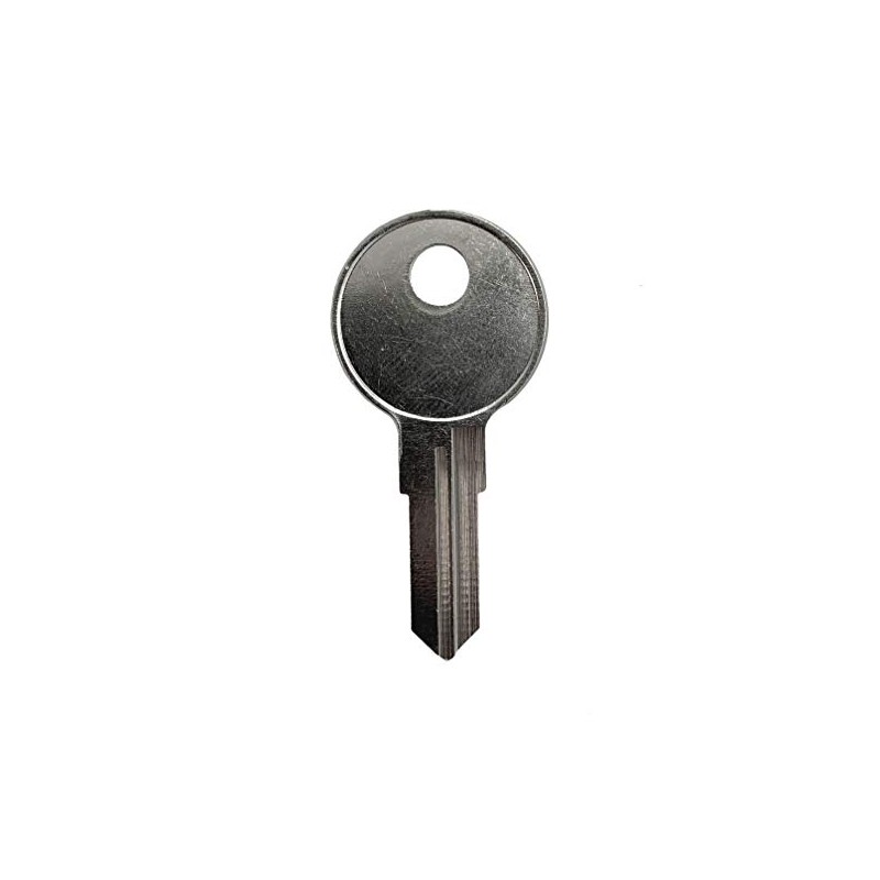 Key Blank, Brass, 1676-BAU3, PK10
