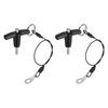 QUARKZMAN Pack of 2 T-Handle Locking Pins, 5 mm x