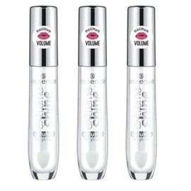 essence | 3-Pack Extreme Shine Volume Lip Gloss | High Shine, Non-Sticky, Long Lasting Transparent Lip Gloss | Vegan & Cruelty Free (01 | Crystal Clear)