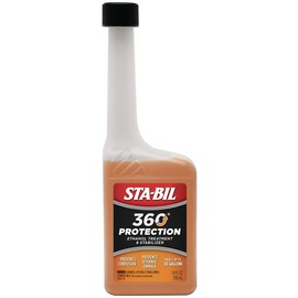 STA-BIL 360 Protection Ethanol Treatment & Fuel Stabilizer - Fuel System Cleaner - Fuel Injector Cleaner - Increases Fuel Mileage - Protects Fuel System - Treats 50 Gallons - 10 Fl. Oz. (22264-12PK)