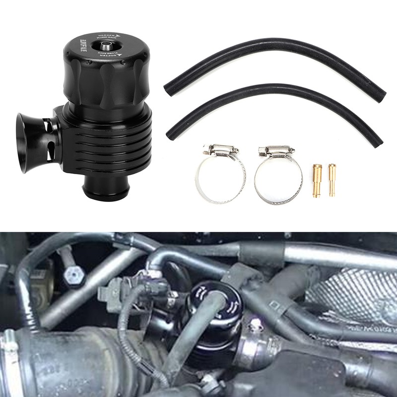 Universal Turbo Wastegate Blowgate Pressure Relief Valve Single Horn Car