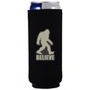 Bigfoot Believe Slim Can Coolie (1, Black)