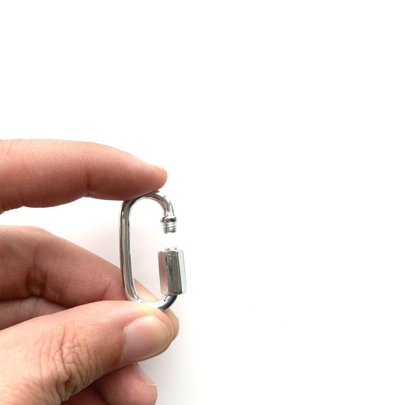 Quick Link Chain Connector 174lbs - 50pcs Stainless Steel D