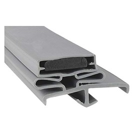 Glenco 2GAD0691-001 Door Gasket 24-1/2" X 62-1/2" 1" B Rubber R Type Snap-In Mount For Glenco 741021
