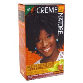 Creme Of Nature Color C10 Jet Black Kit (2 Pack)