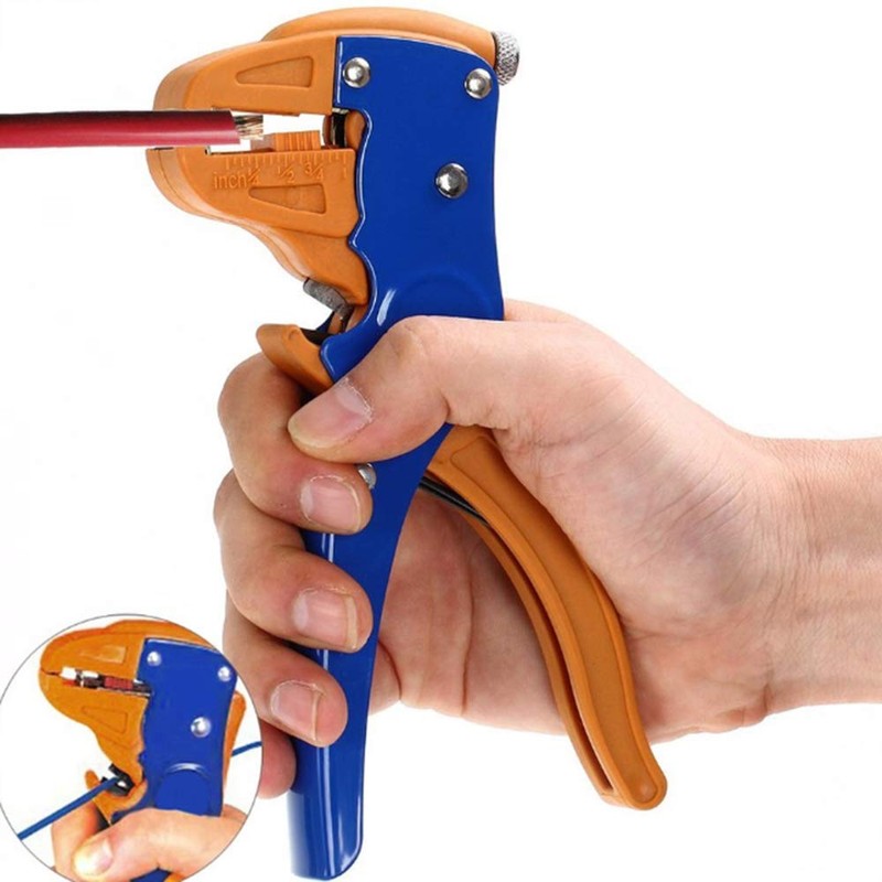 2 in 1 Automatic Wire Strippers with Cutter, Quick Strip