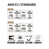NICRON B73R Nicklon LED Handy Light, Hand Light, L-Shaped, Slim,
